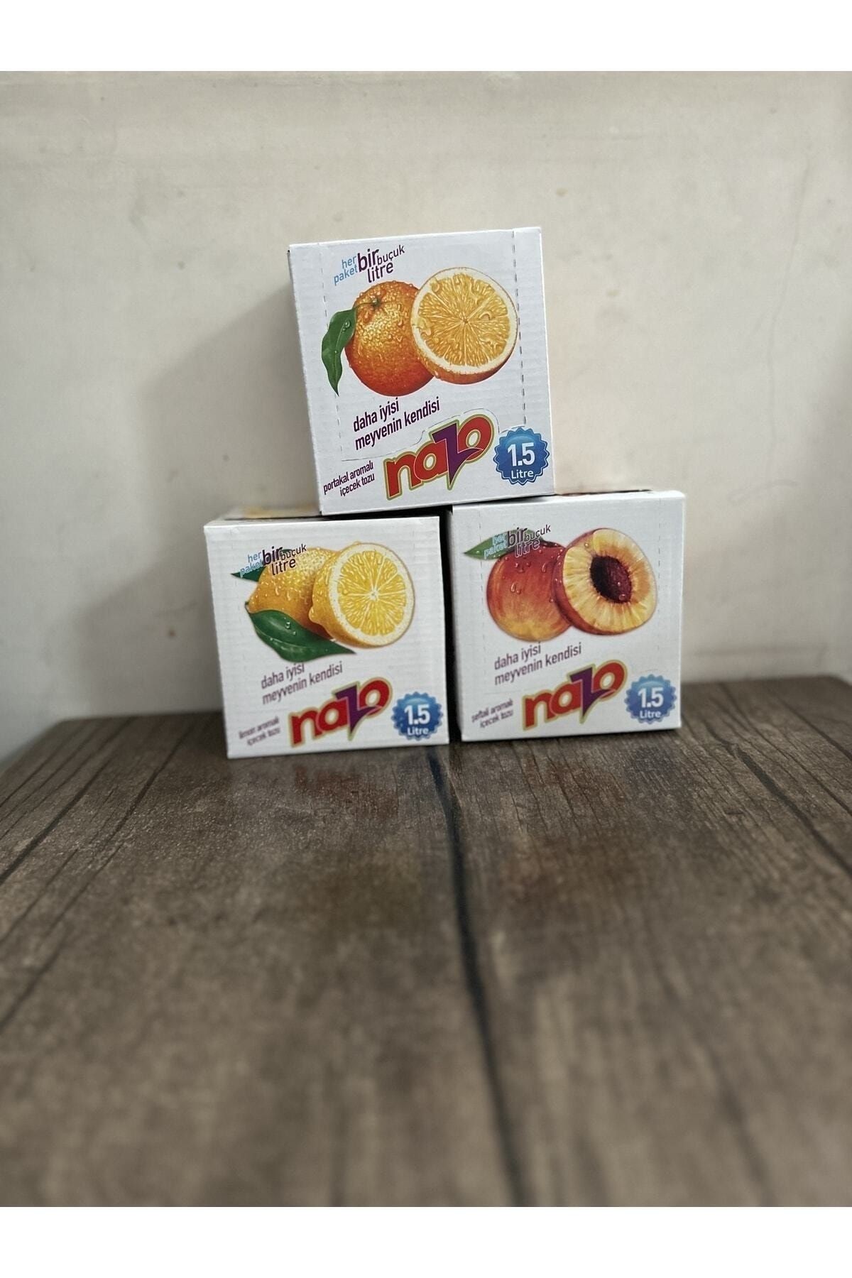 Toz Içecek Limon&portakal&şeftali 24lüx3