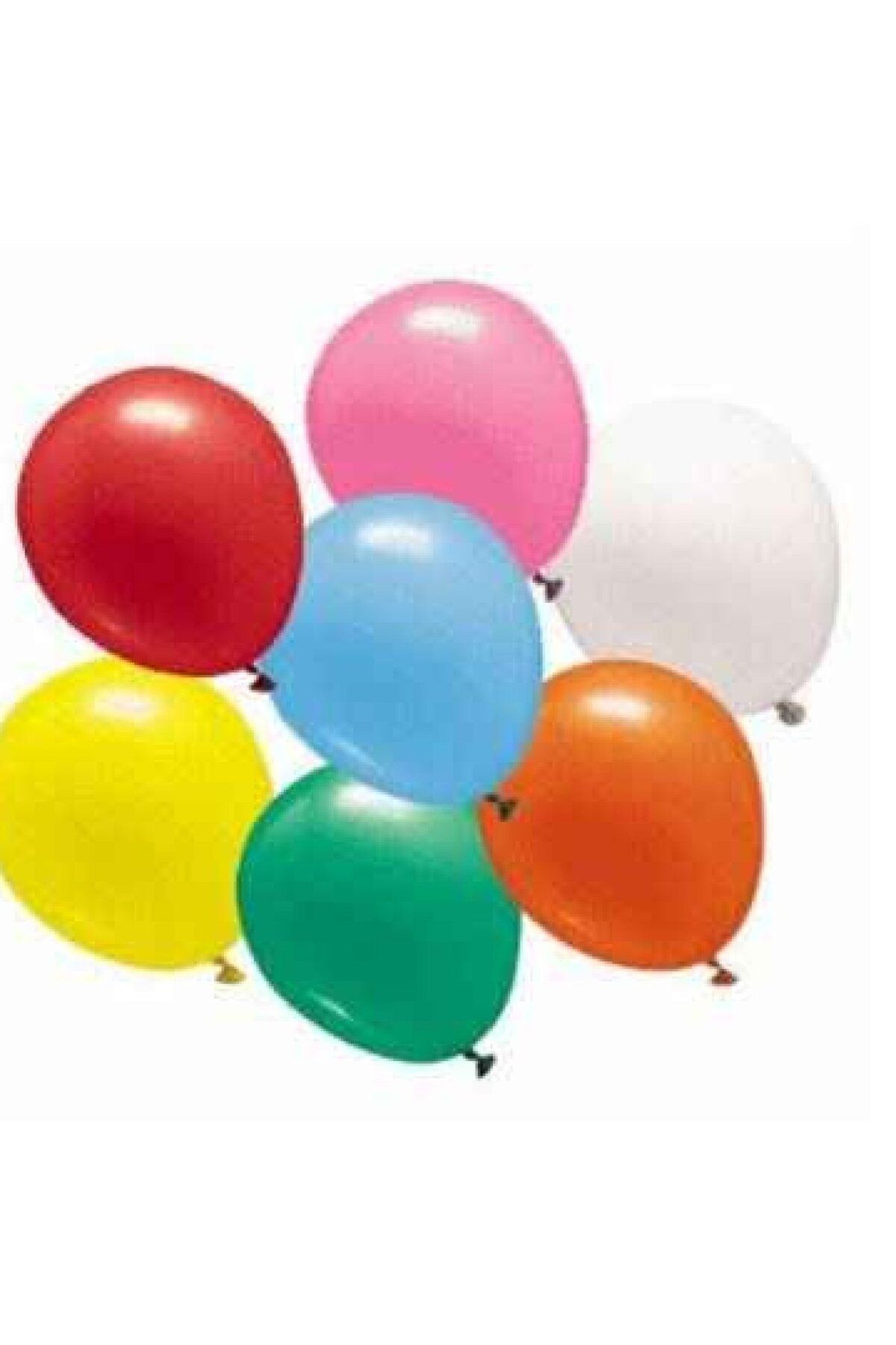 9-a Balon Rengarenk Pkt-100 Adet