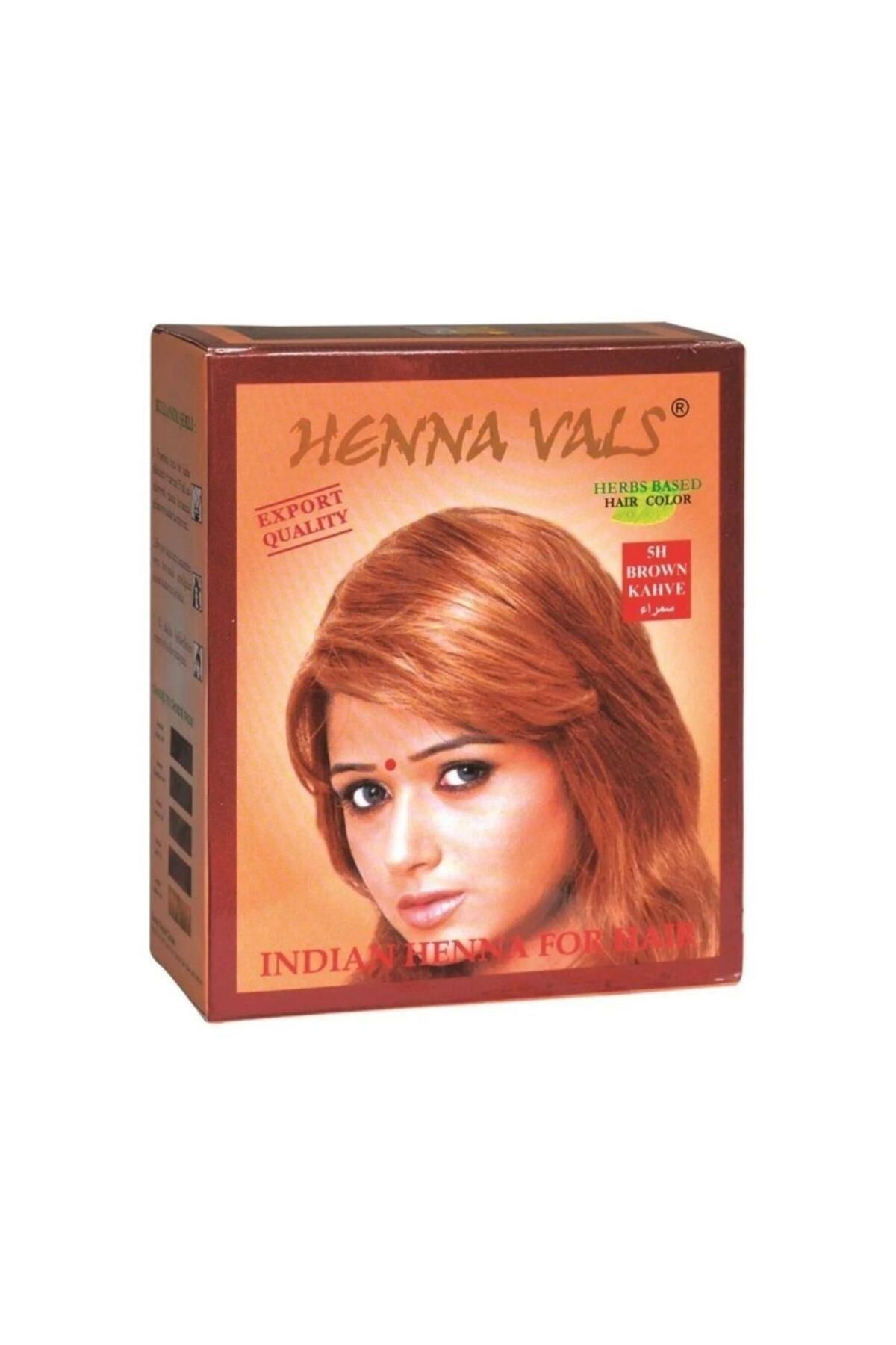 Henna Vals Saç Kınası 10 gr x 6 lı Paket - Kahve