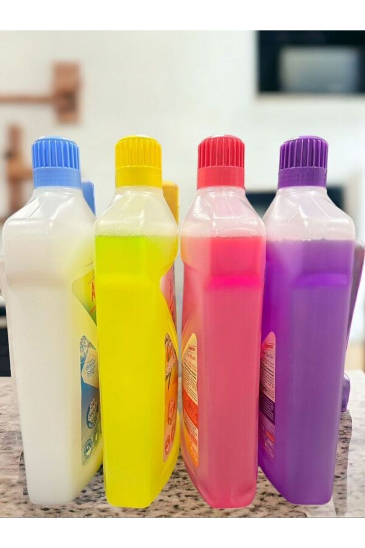 Yüzey Temizleyici 2,5 Lt Aşk Masalı+ Portakal&limon+ Menekşe&yasemin+ Beyaz Sabun 4 X 2500ml