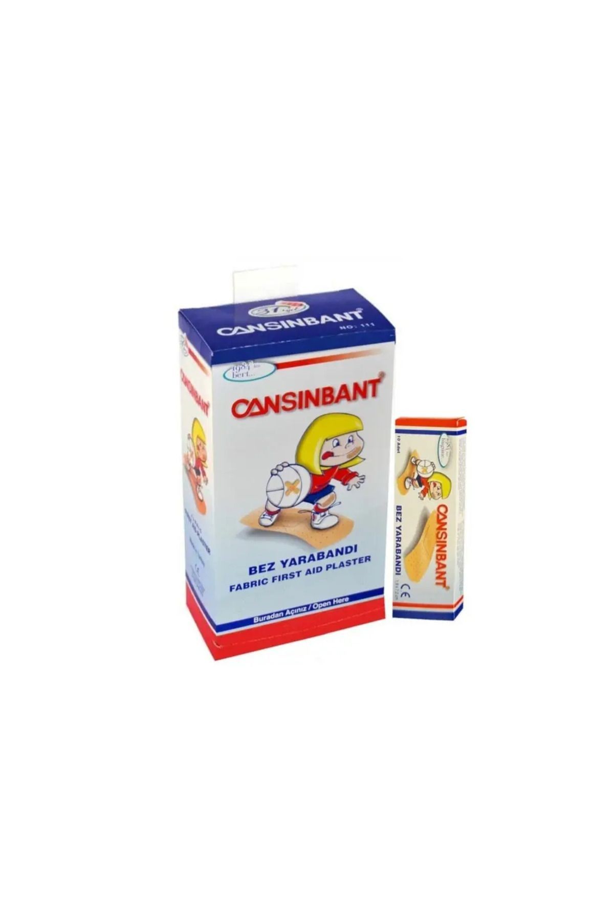 Cansınbant Yara Bandı 10 x 30 Paket