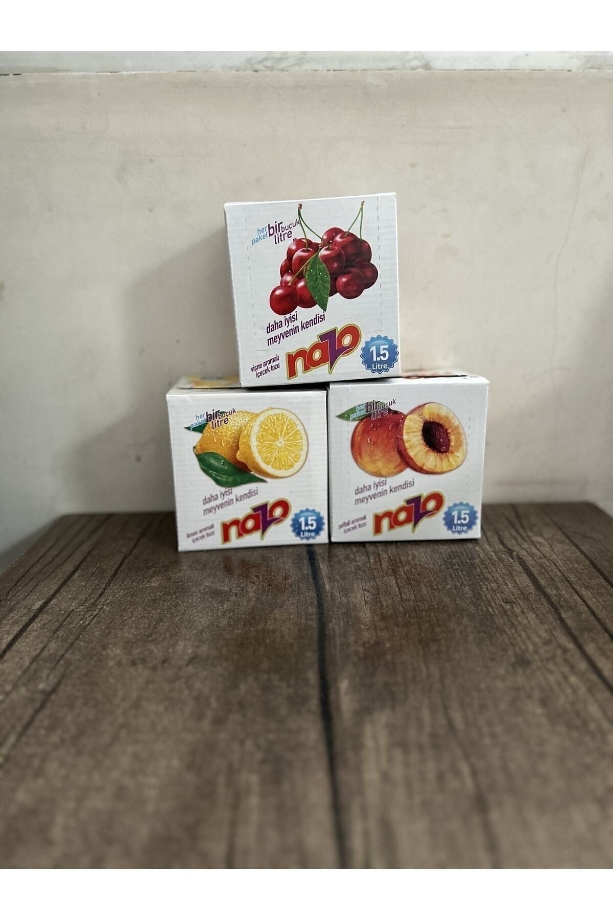 Toz Içecek Limon&şeftali&vişne 24lüx3