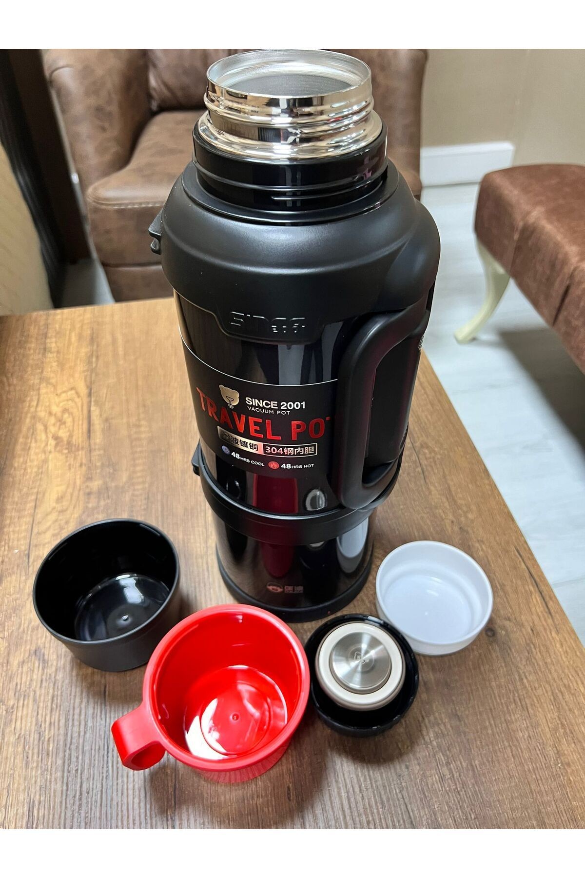 2 Litre 48 Saat Sıcak Soğuk  Dağcı Termos