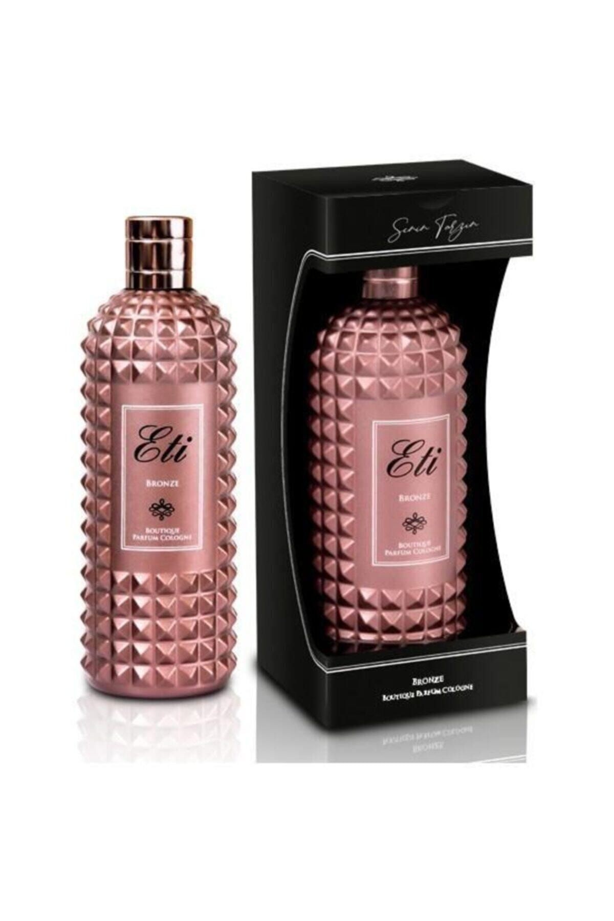 Meşhur Parfümlü Eti Butik Kolonya Cam Şişe 300 Ml X 4 Adet Çok Al Az Öde