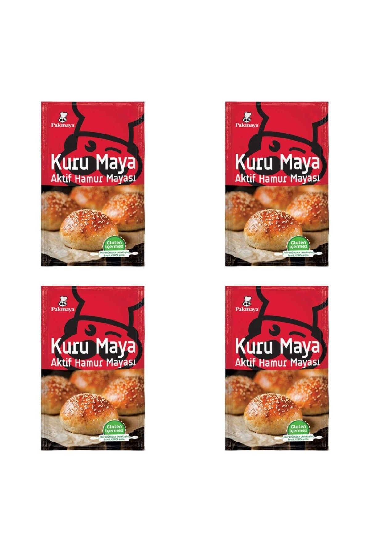 Kuru Maya 100 Gr X 4 Adet