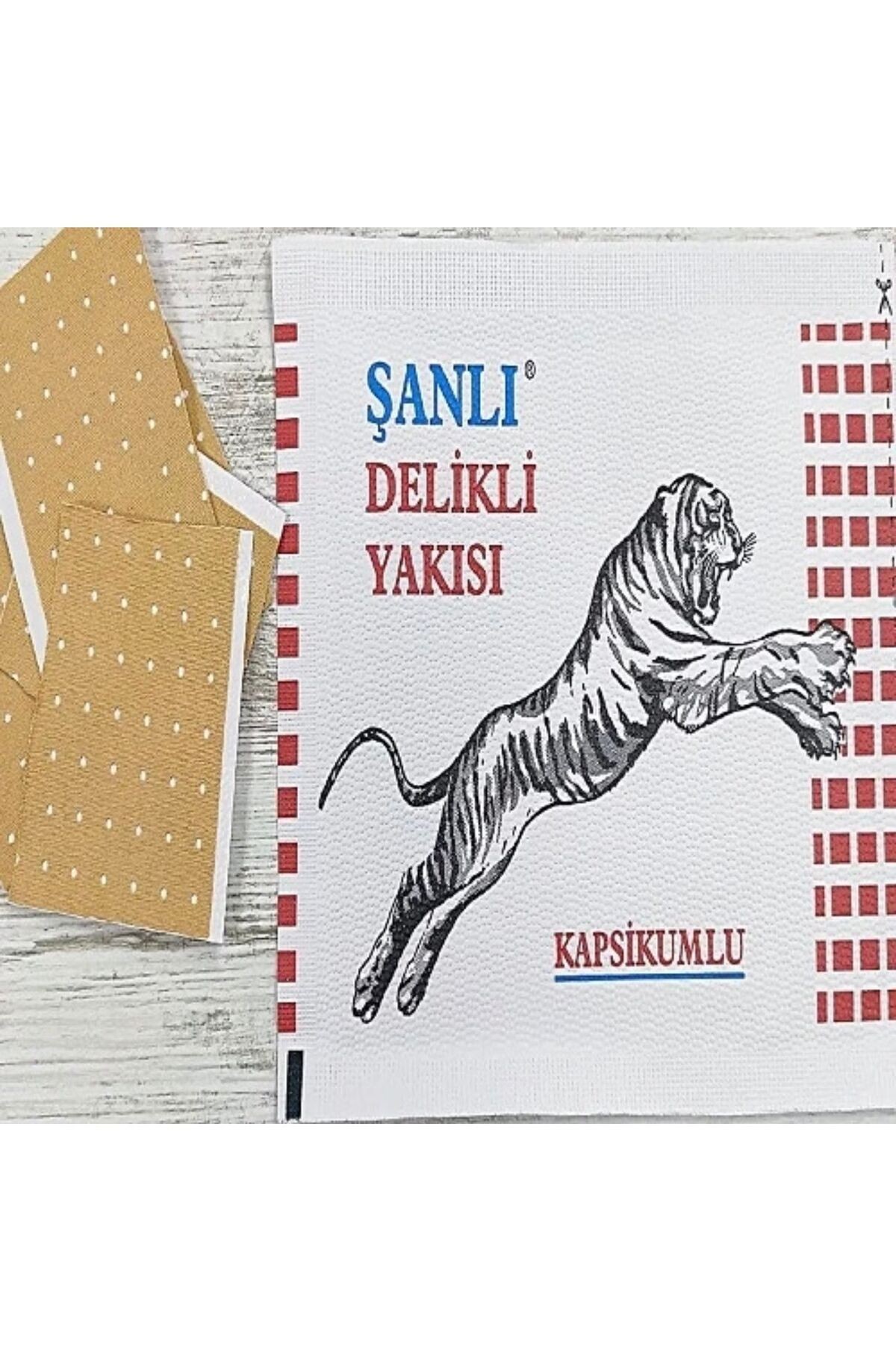 DELİKLİ KAPSİKUMLU BEL YAKISI 30 ADET