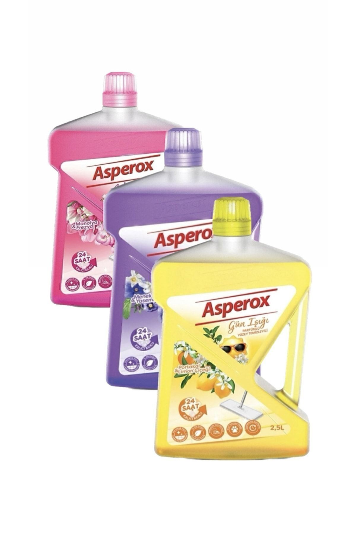 Yüzey Temizleyici Set- Aşk Masalı- Bahar Esintisi- Gün Işığı 2500 ml