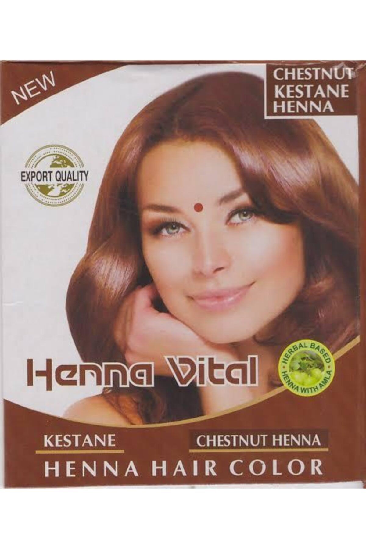 Hint Kınası 6 Adet Kestane