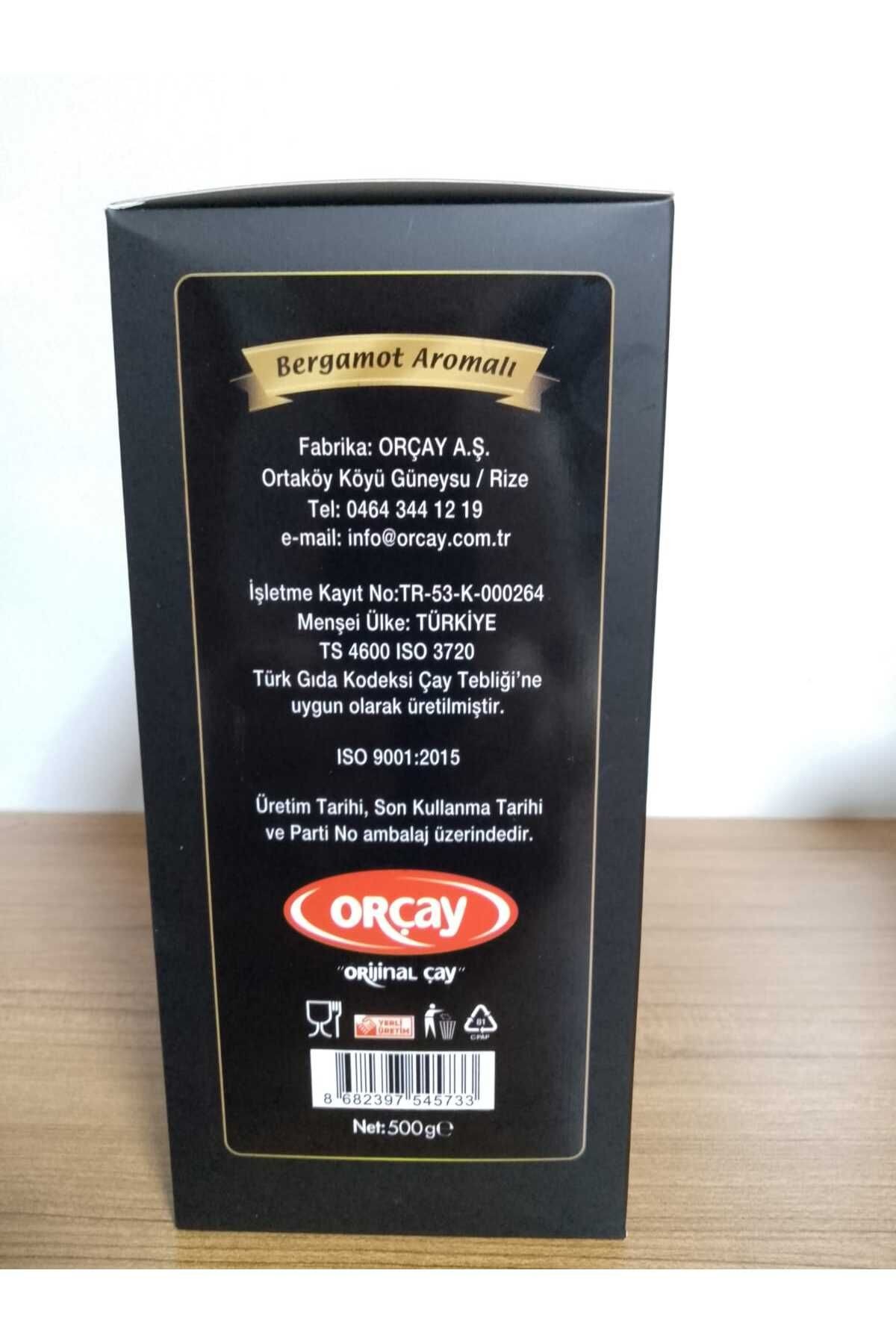 Gold Bergamot Aromalı Dökme Çay 500 Gr