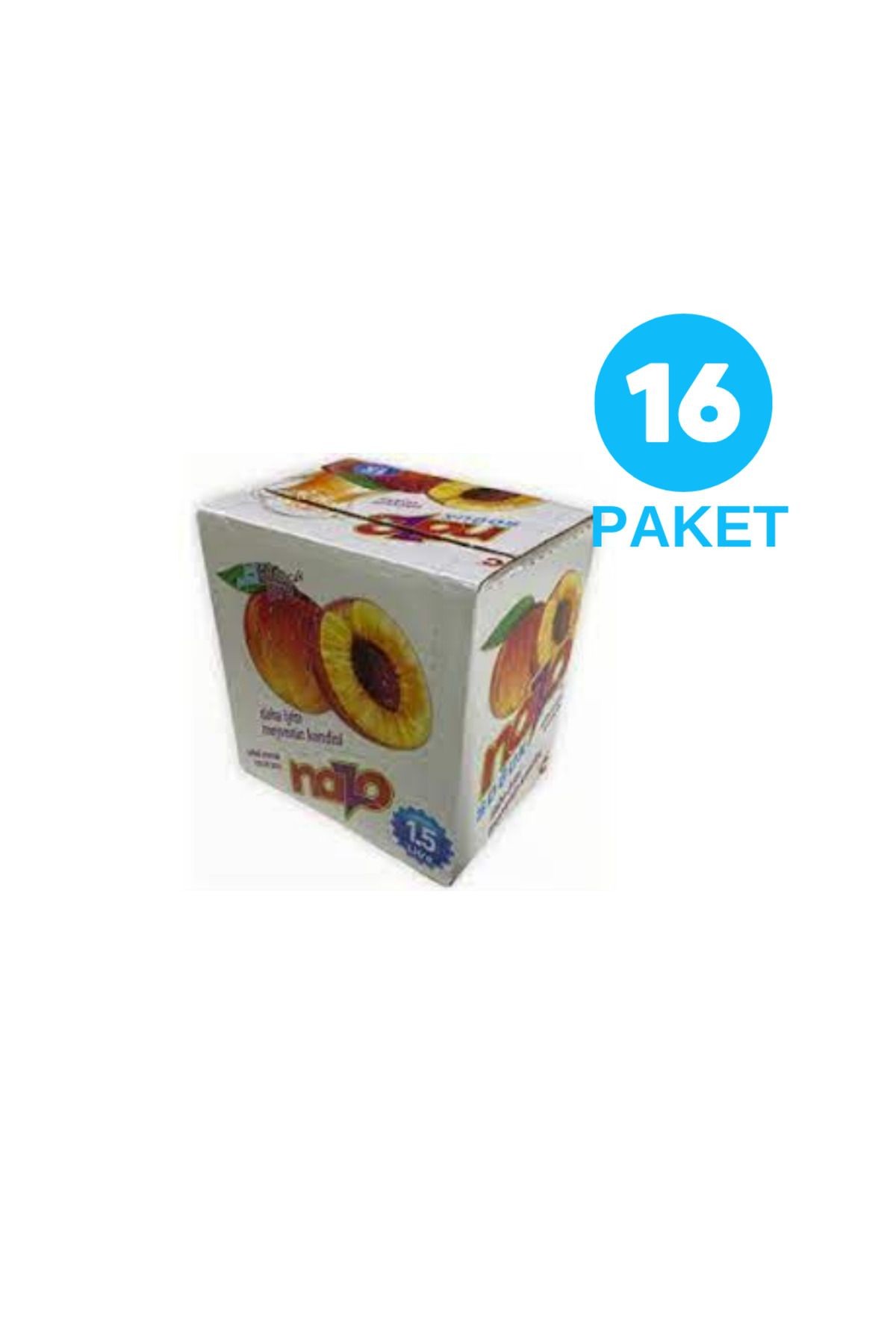 ŞEFTALİ AROMALI TOZ İÇECEK 16 ADET