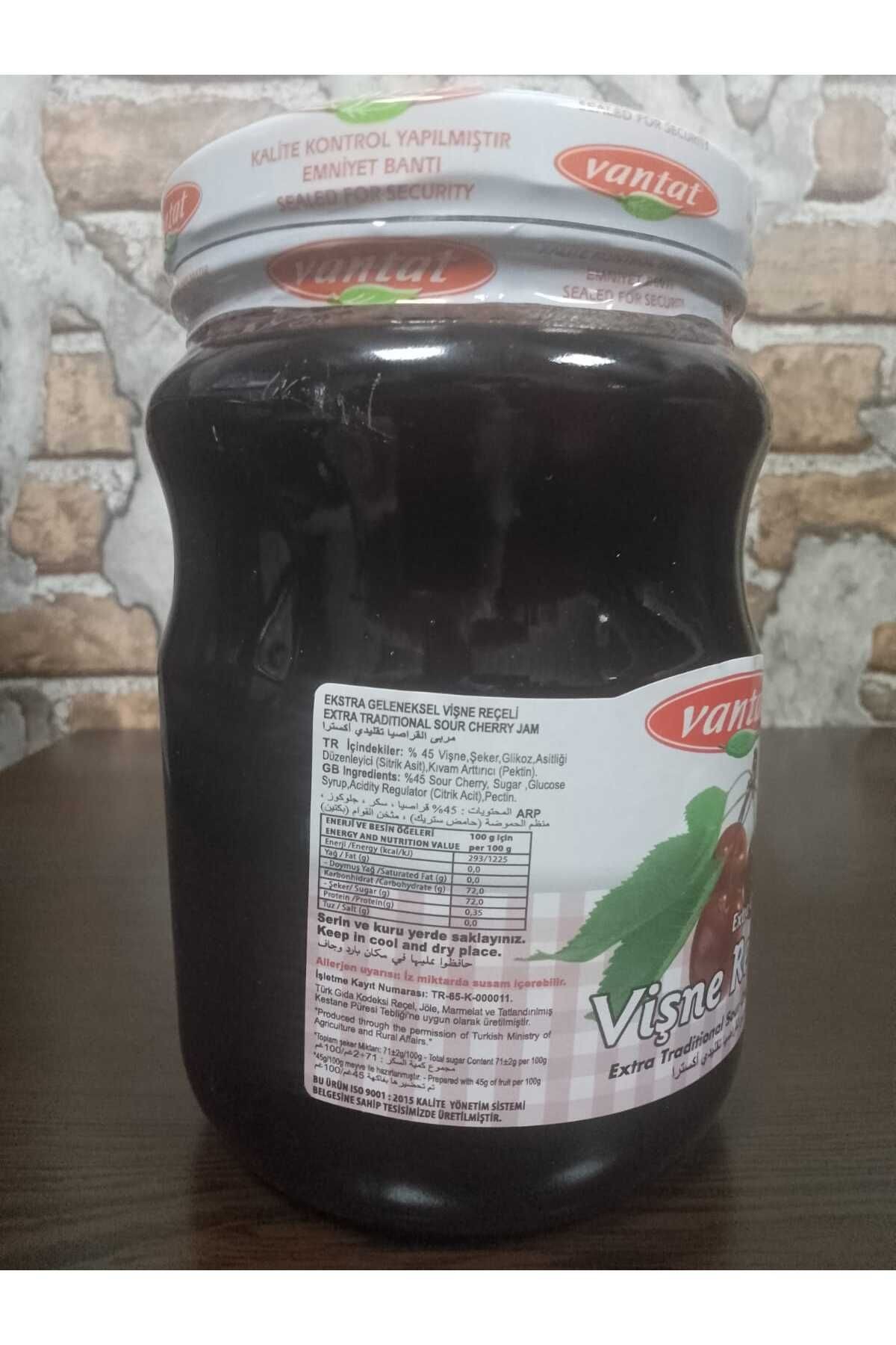 1500 gr Ekstra Geleneksel Vişne Reçeli