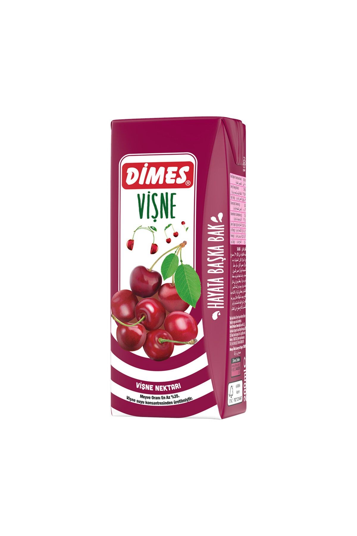 Meyve Suyu 200ML Vişne x 27 Adet