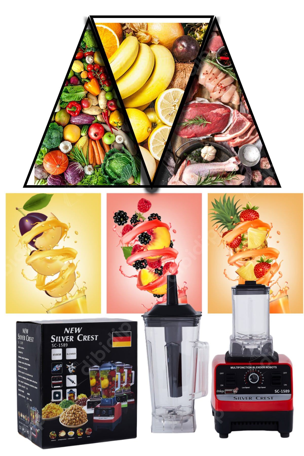 🥤SILVER CREST BLENDER