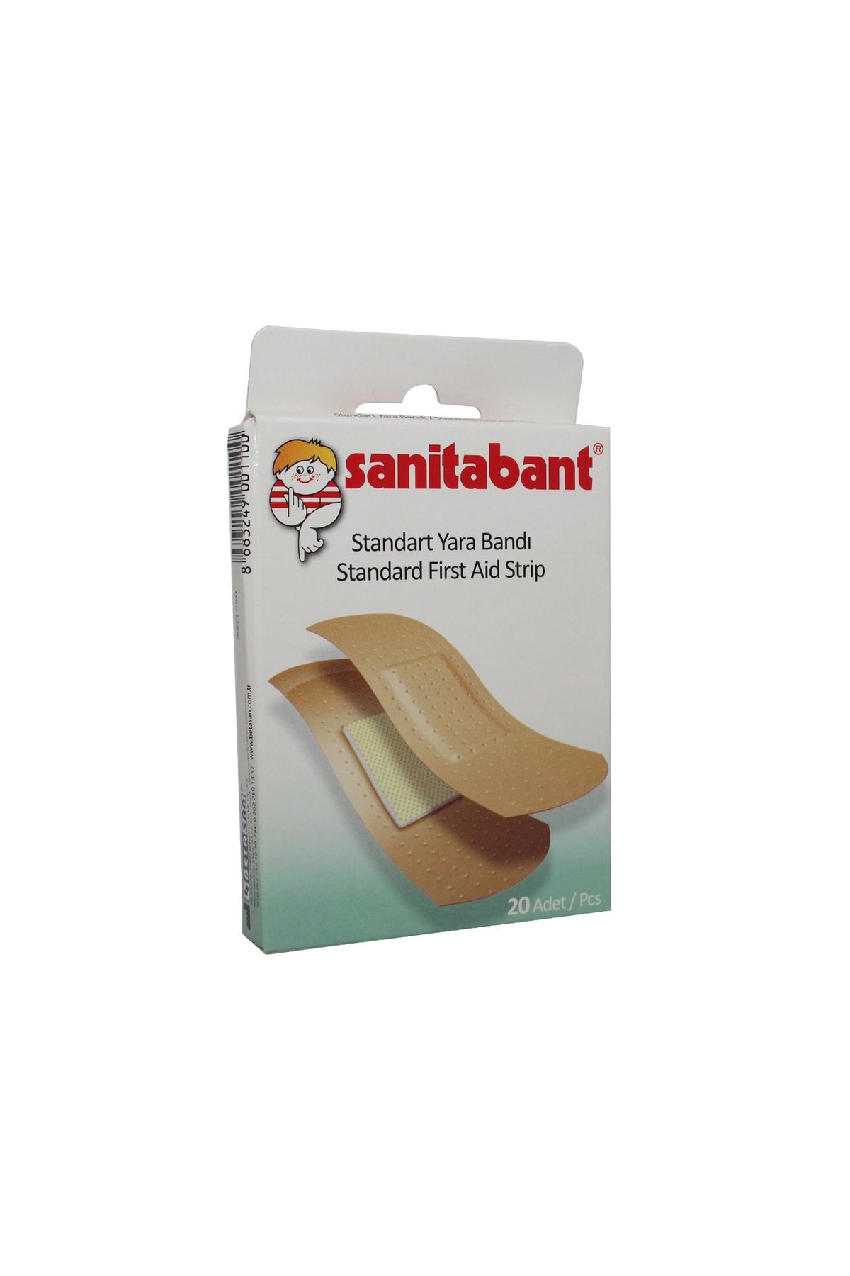 Betasan Sanitabant Yara Bandı Standart 20'Li 650