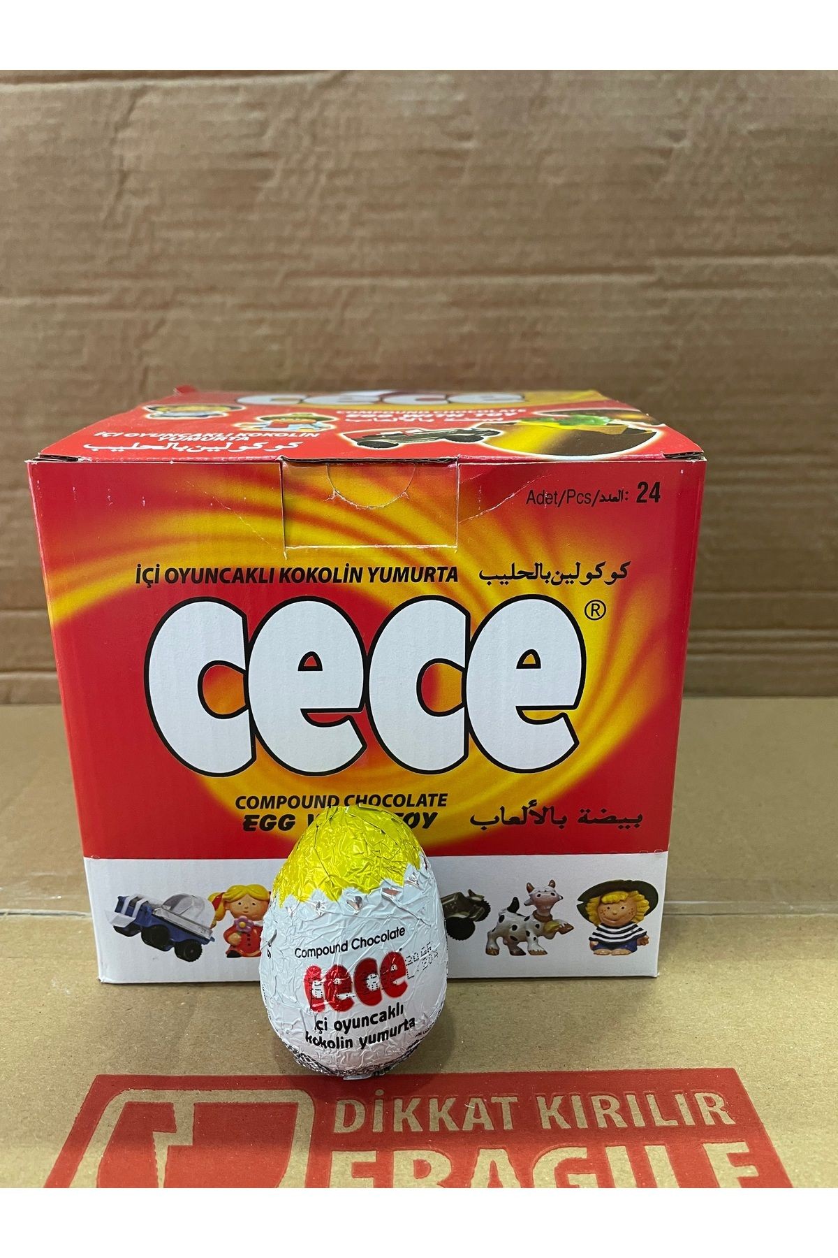 Cece sürpriz yumurta 24’lü