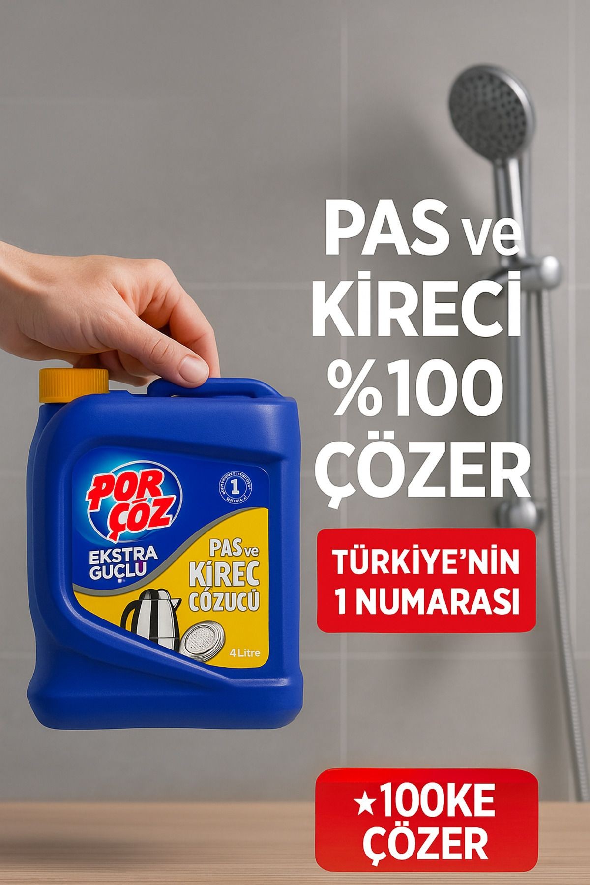 4 Lt Kıreç Ve Pas Çözücü