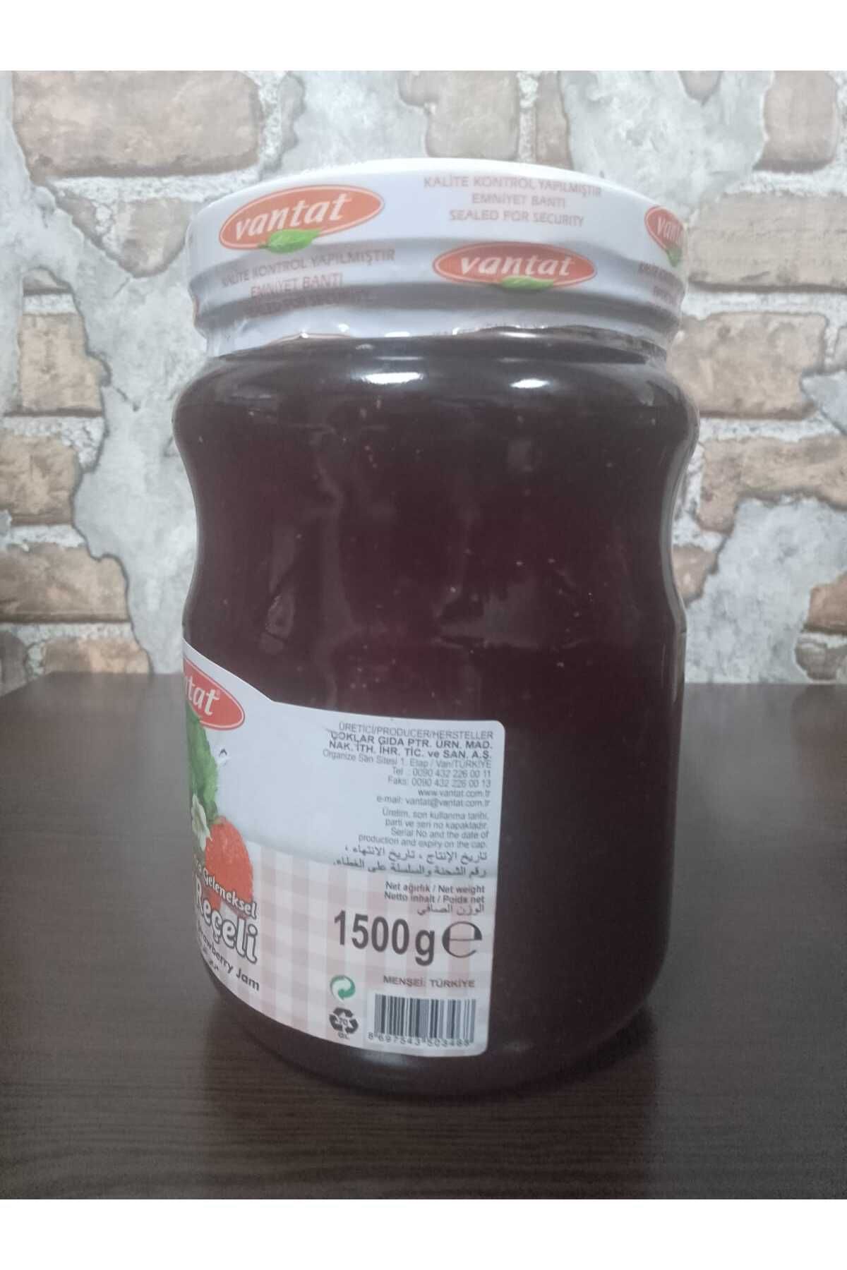 1500 gr Ekstra Geleneksel Çilek Reçeli