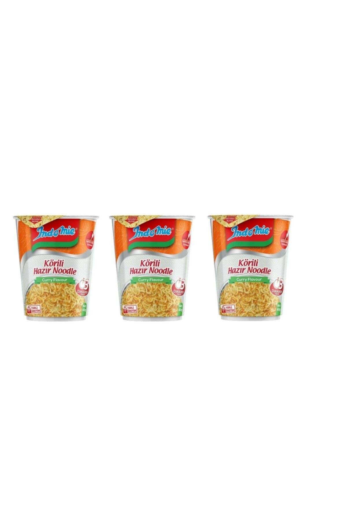 Korili Indomi Noodle Bardak 3'adet *60 gr