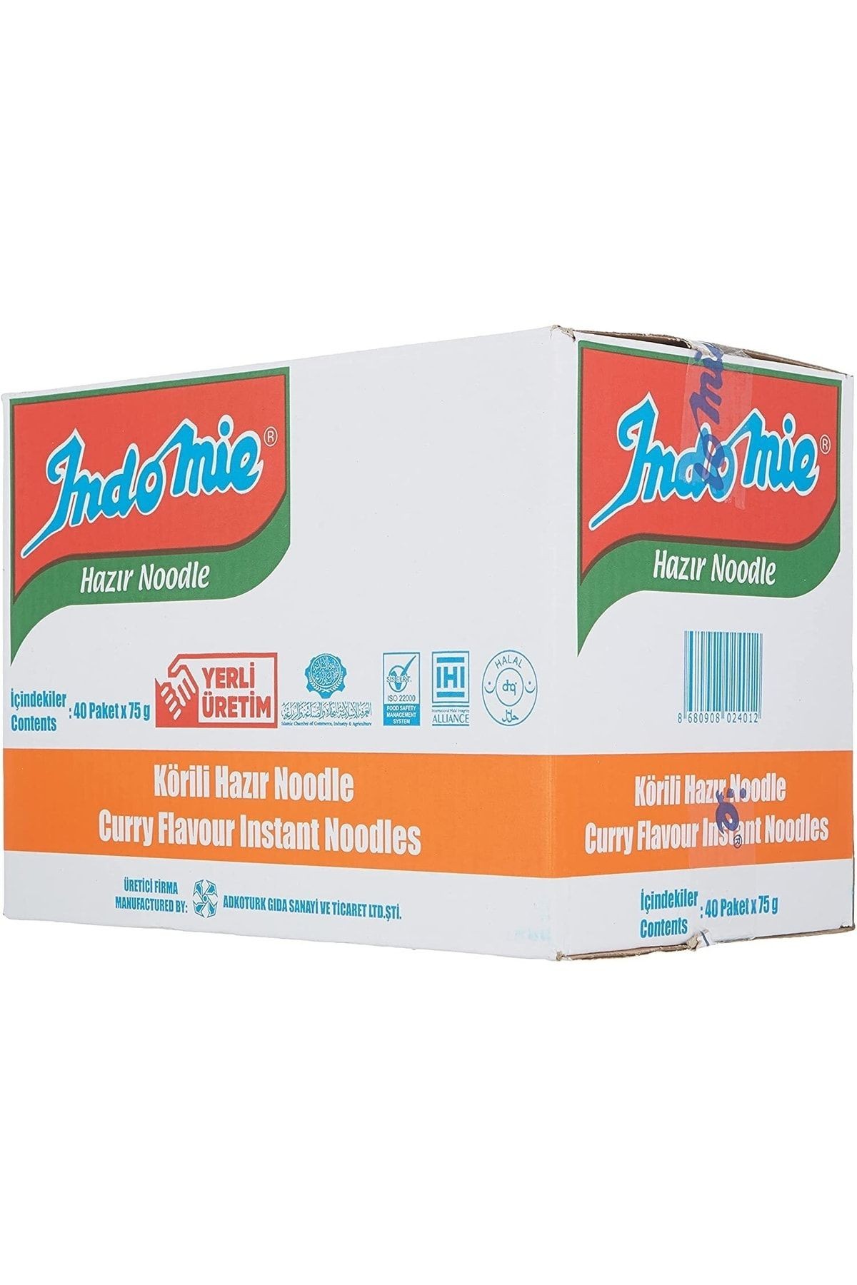 Paket Körili Noodle 75gr Koli 40&#39;lı