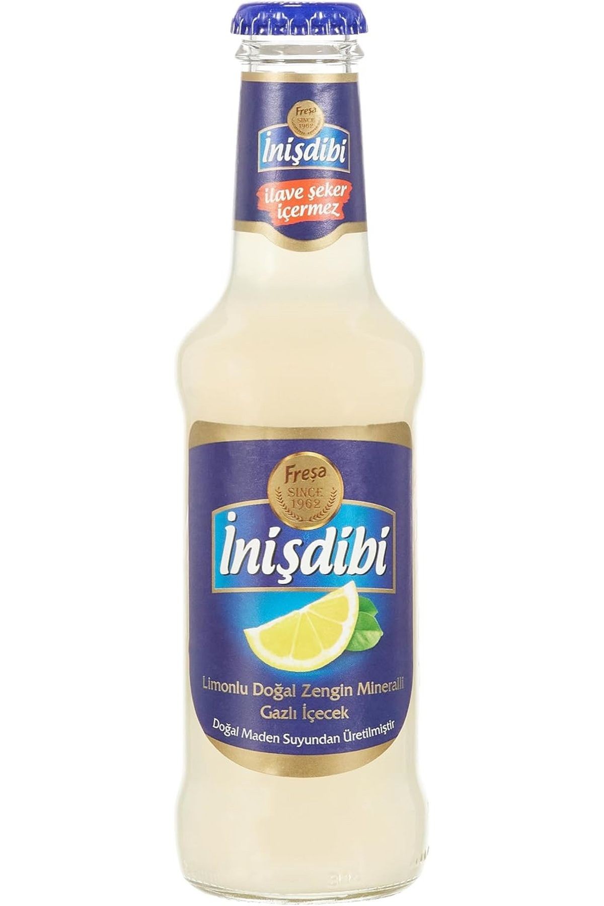 İnişdibi Limonlu Madensuyu 24'lü Paket (200 ml x 24 Adet)