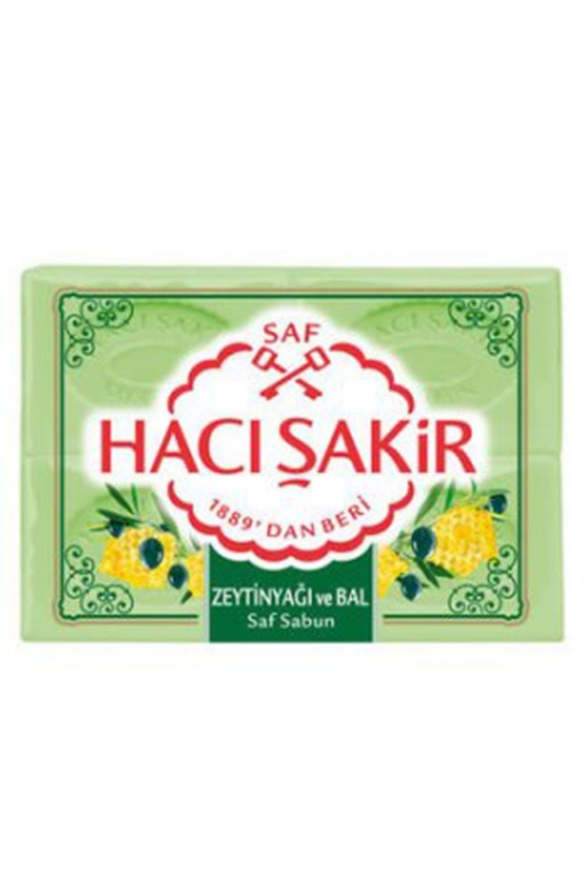 6'lı Hacı Şakir Kalıp Sabun Zeytinyağı & Bal 4x150 Gr.