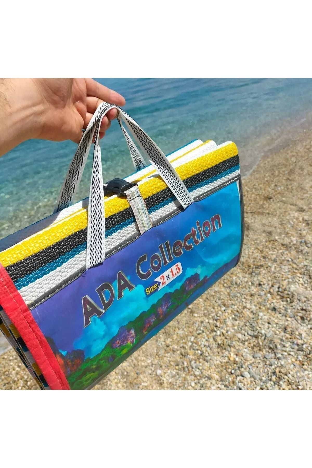 Portatif Piknik Hasırı Kilim 3m2