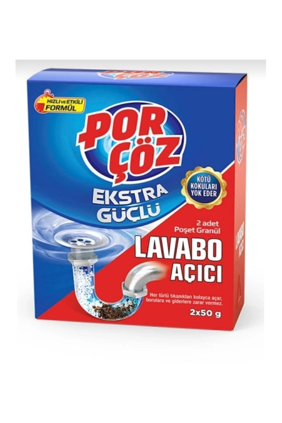 Granül Lavabo Açıcı 100 ml 2 Li