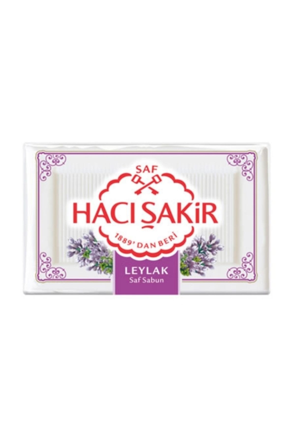 2'li Hacı Şakir Kalıp Sabun Leylak 4x150 Gr.