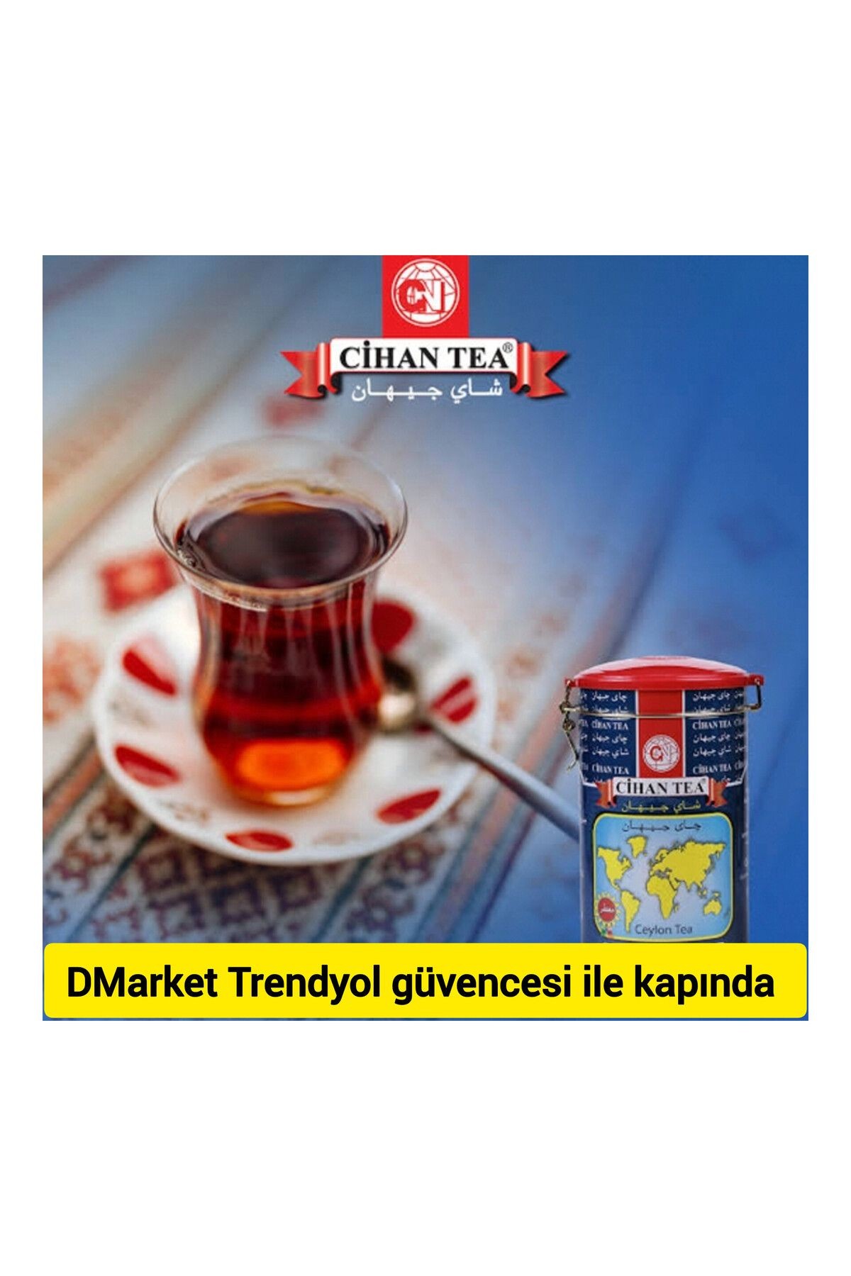 Cihan Tea, & Mahmood Tea, Seylan Siyah Dökme Çay 2 paket