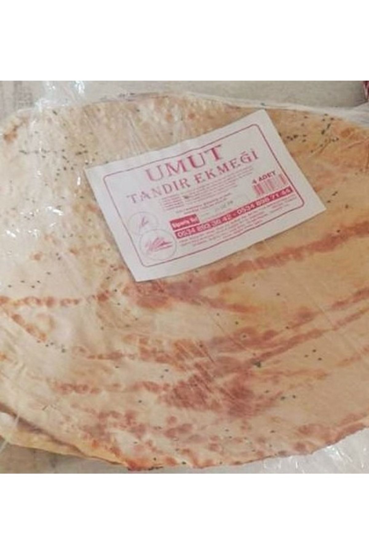Umut Tandır Ekmeği 60 Tanesi