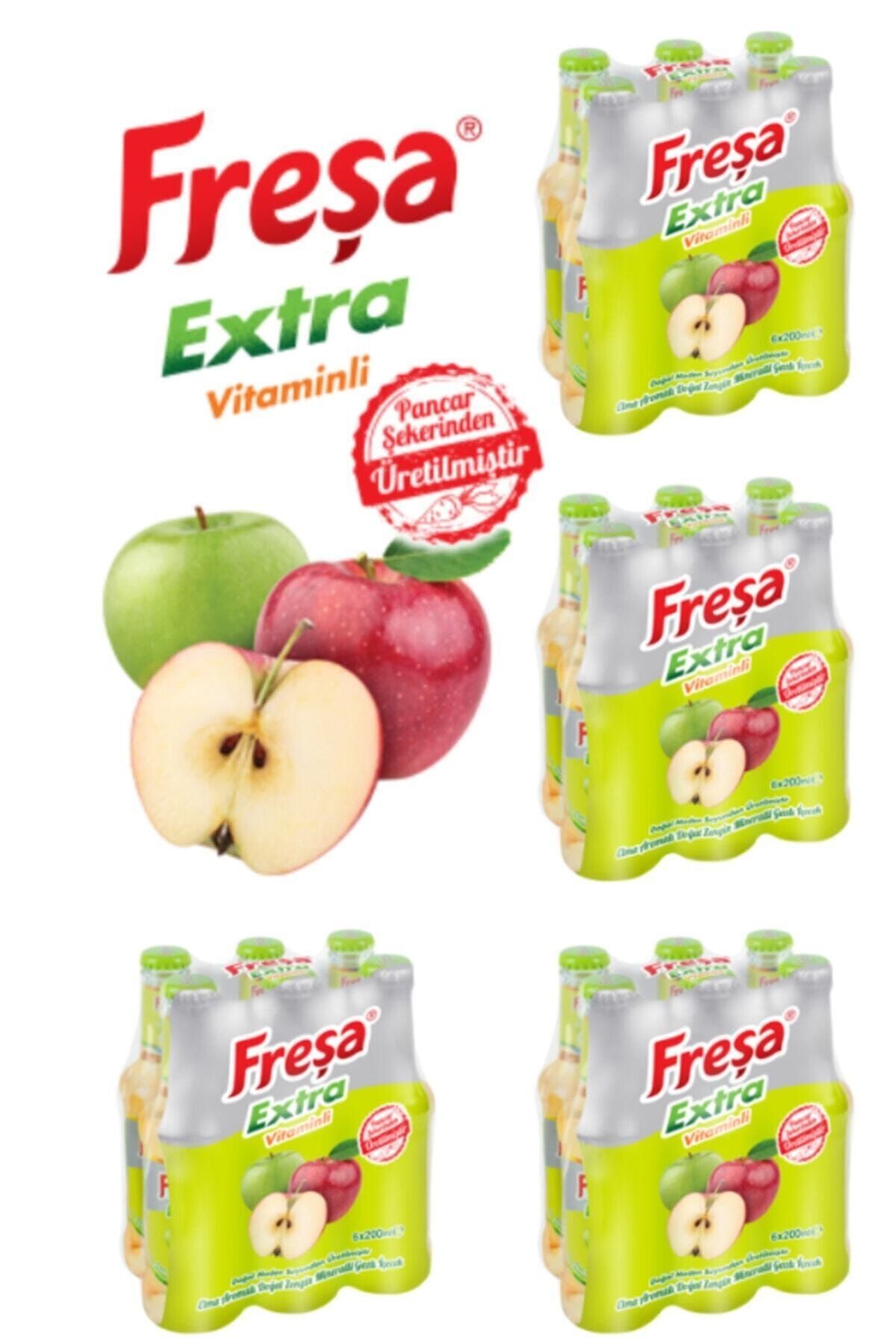 Extra Elmal Aromalı Vitaminli Madensuyu Koli 24 X 200 M