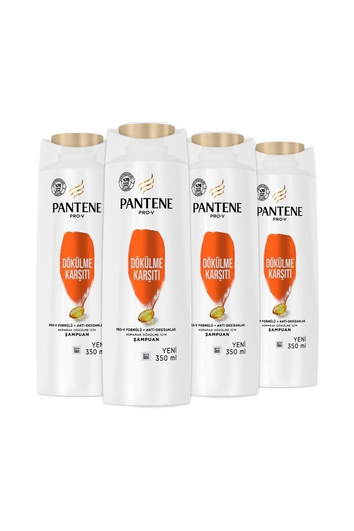 350 ml Şampuan Saç Dökülme Karşıtı X 4 Adet