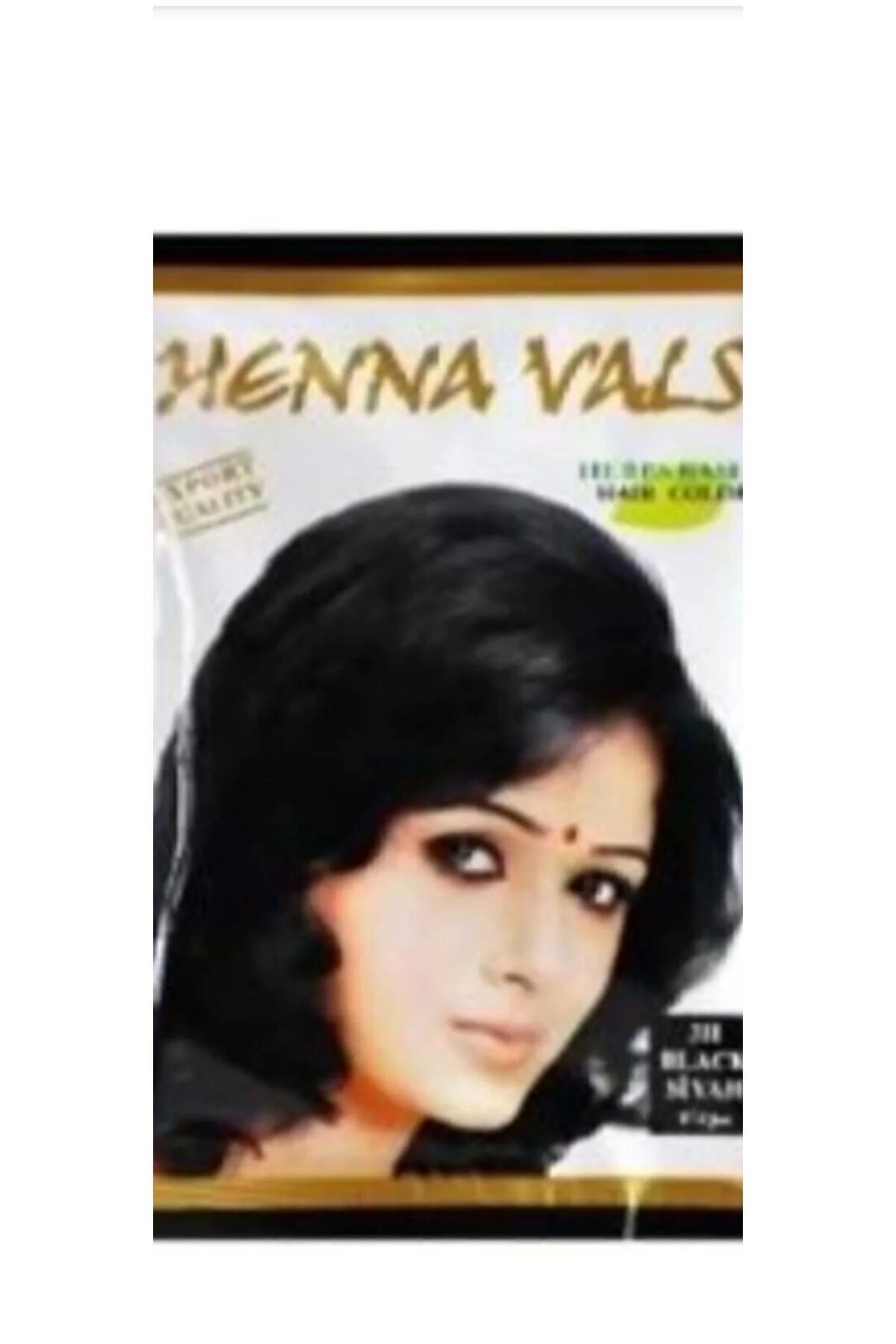 Henna vals siyah kına 6 adet X 10 gr