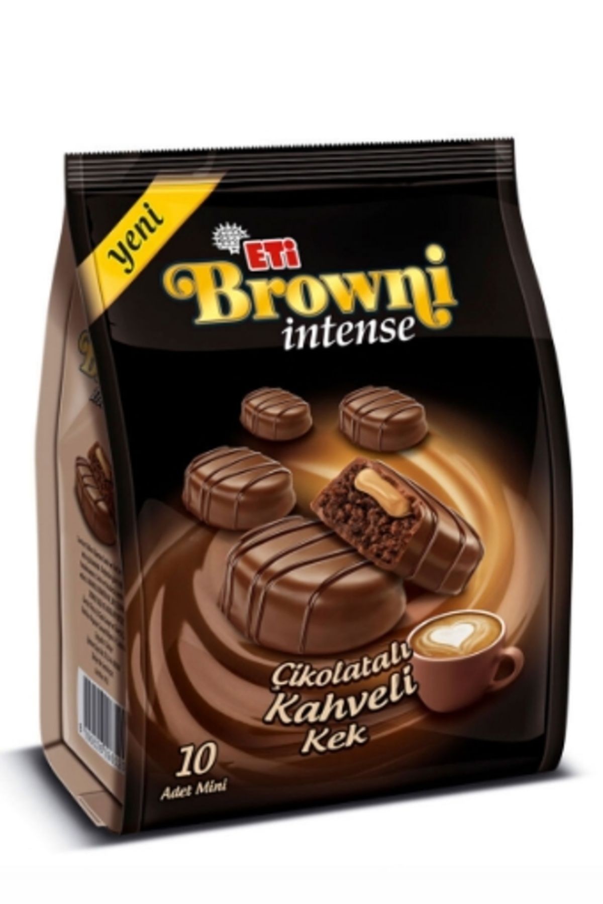 6'lı Eti Browni İntense Mini Kahveli 160 Gr.