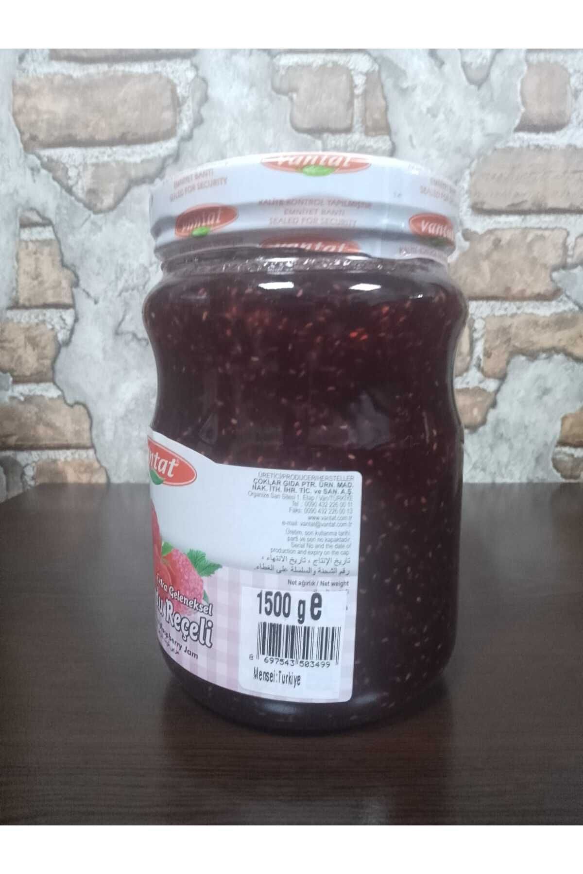 1500 gr Ekstra Geleneksel Ahududu Reçeli