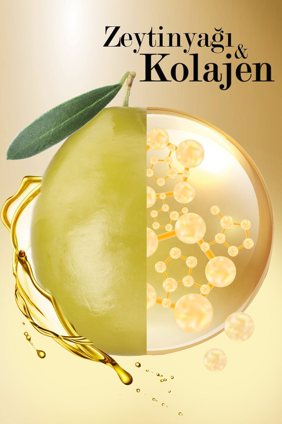 Zeytinyağı&Kolajen Kuru ve Normal Saçlar için Şampuan 3x500 ML
