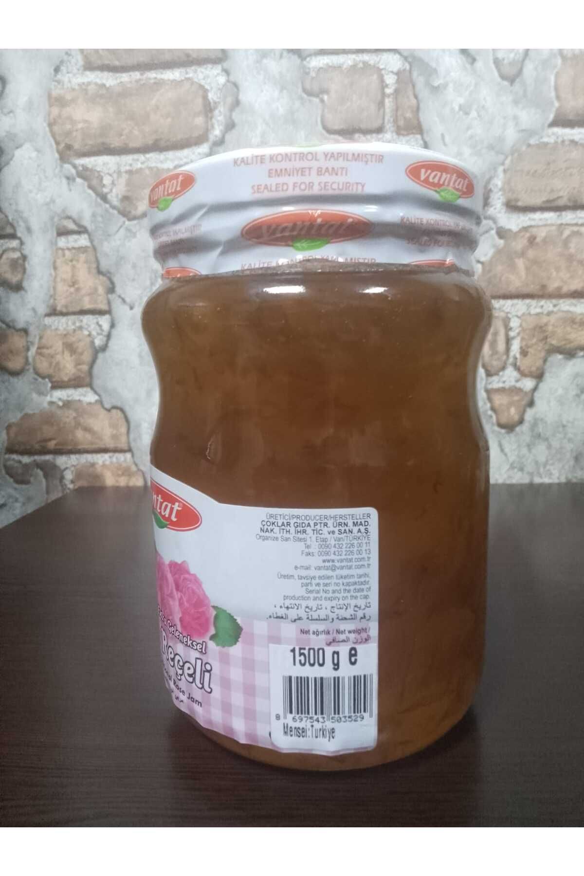 1500 gr Ekstra Geleneksel Gül Reçeli