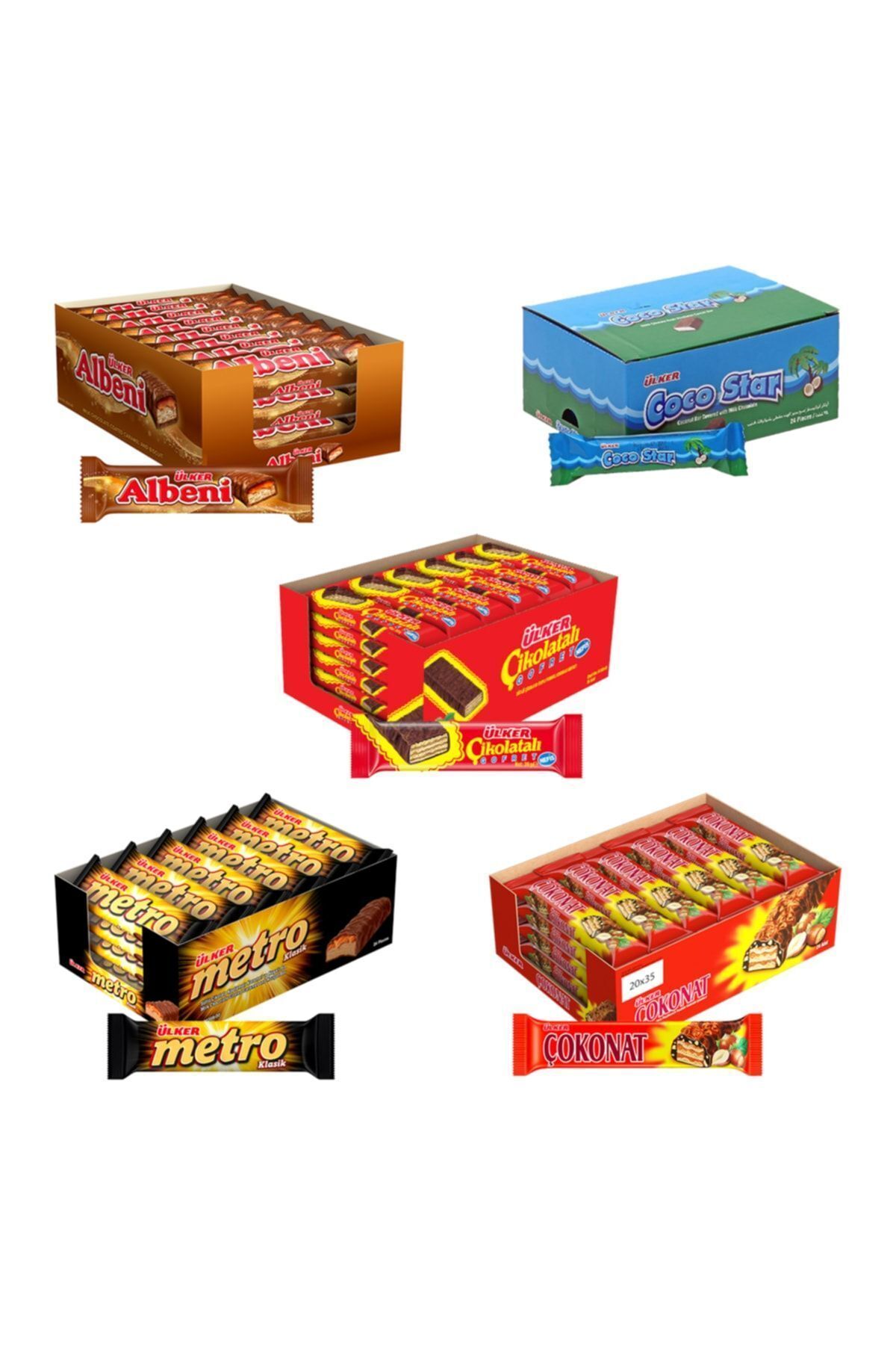 5 Büyükler Paket Seti