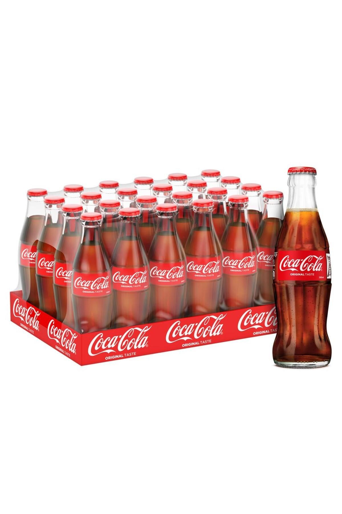 Coca Cola Cam Şişe 200 ml. 24 adet