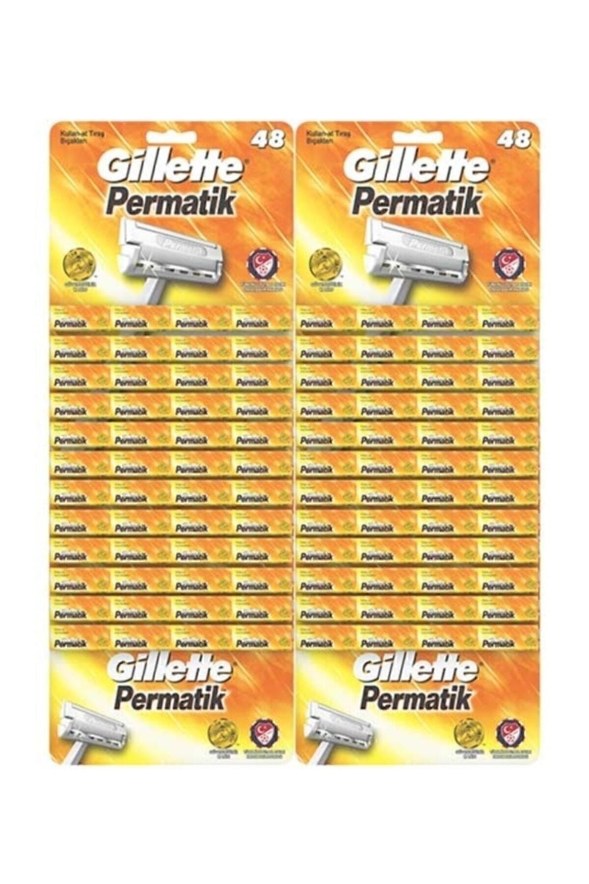 Gillette Banyo Kartela 48'li X2 Adet