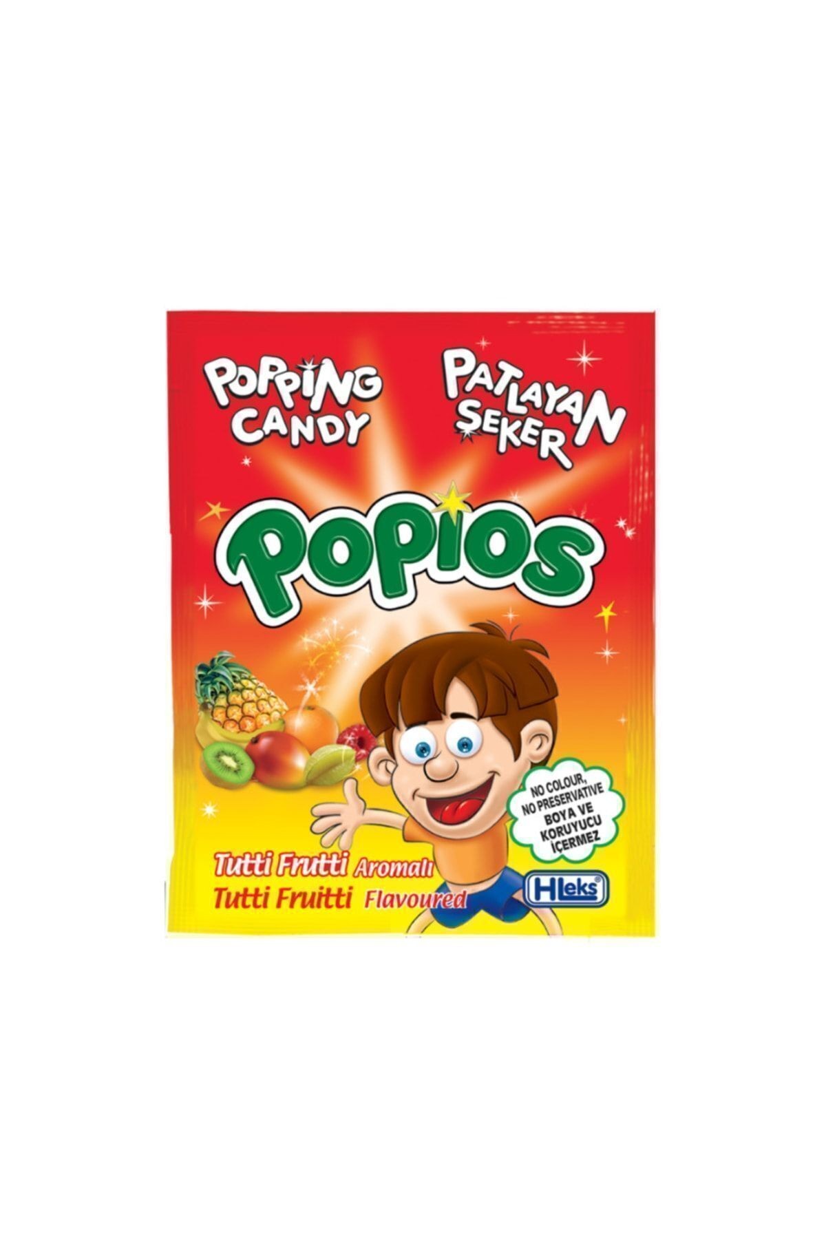 Shoogy Boom Paçito Şeker 4 Çeşit Karışık Kutu = 40 Adet Popios