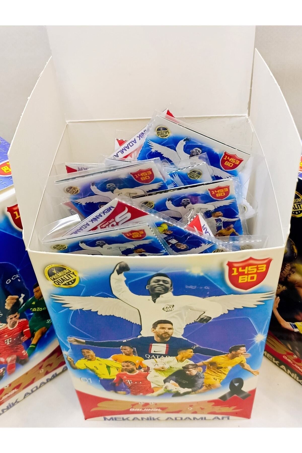 2025 Süper Yıldızlar Mekanik Adamlar Final Futbolcu Kartları Sporcu Kartları 25 Paket (75 KART)