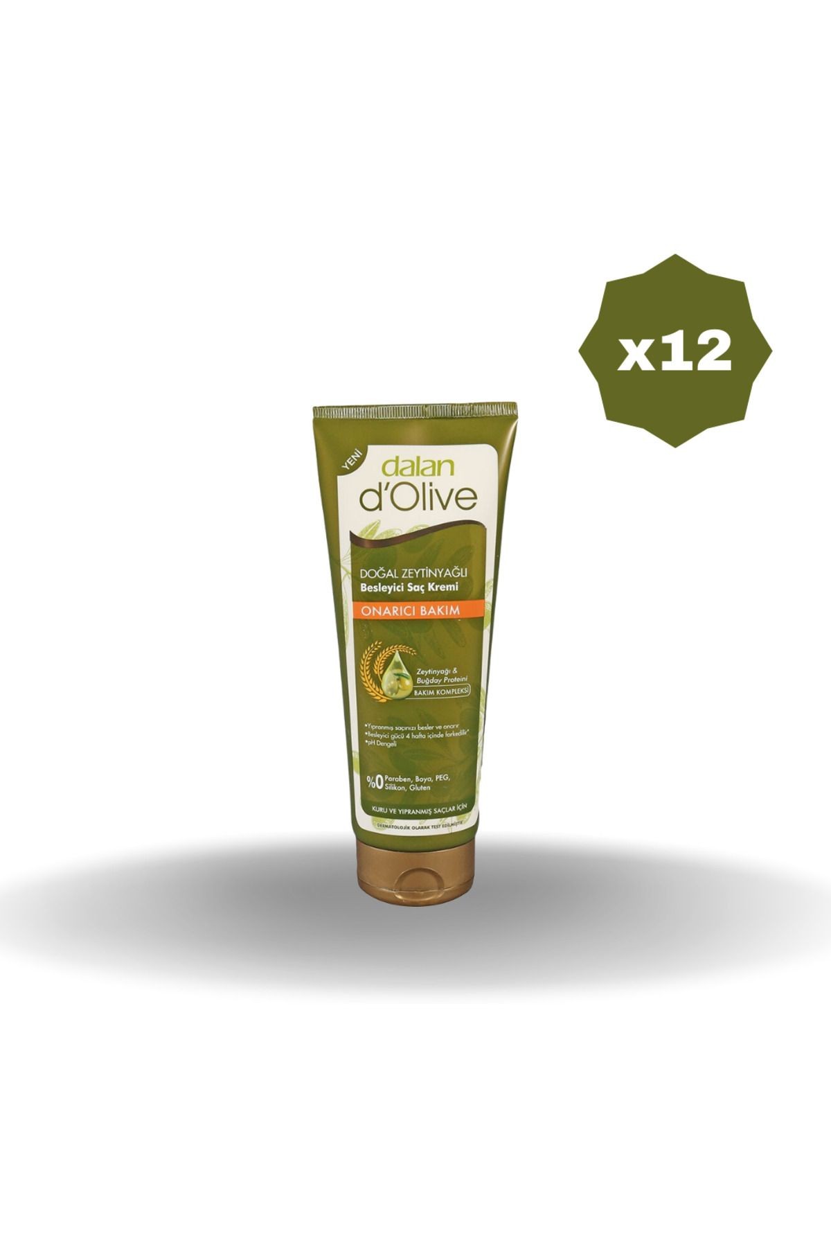 D'OLİVE ZEYTİNYAĞLI SAÇ KREMİ 200 ML X 12 ADET