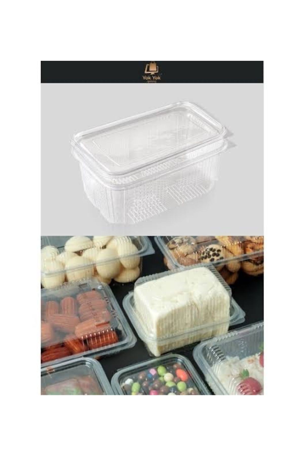 Sızdırmaz Kap 750 Gr Yüksek Kapak Paket 100'lü