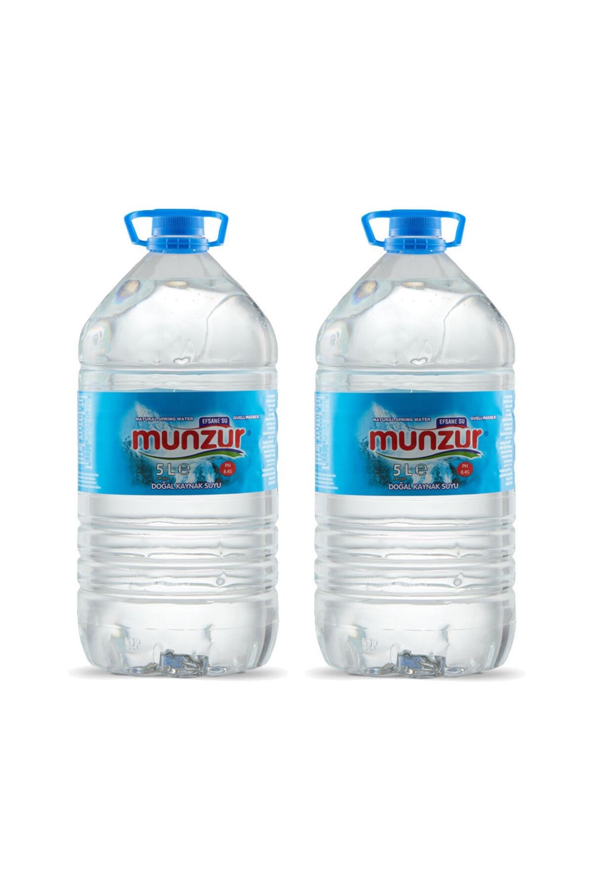 Su 5 LT x 2 Adet - Munzur'dan Gelen %100 Doğal Kaynak Suyu