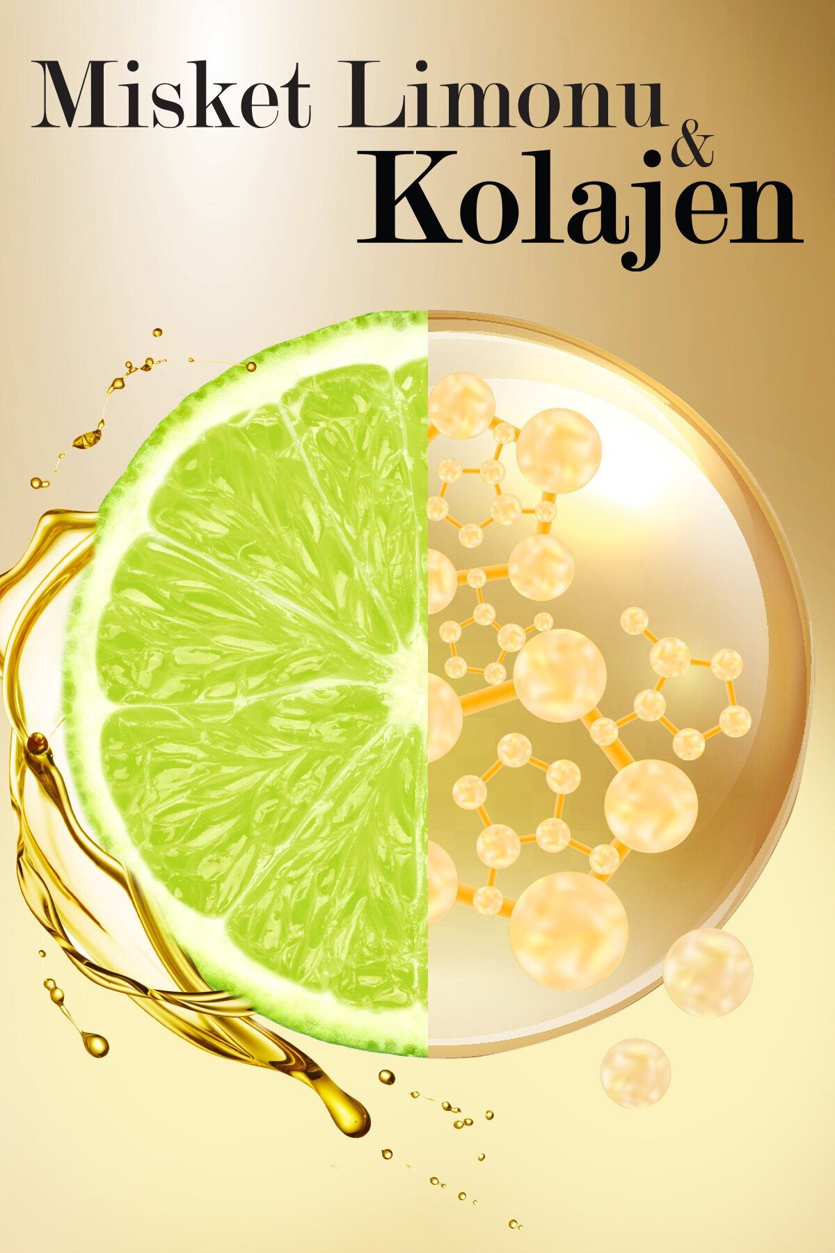 Misket Limonu&Kolajen Yağlı Saçlar için Şampuan 3x500 ml