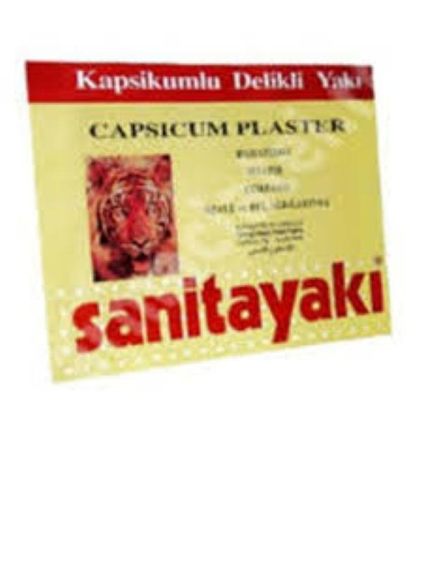 Sanita Mentollü Kapsikumlu Delikli Yakı 50 Adet 