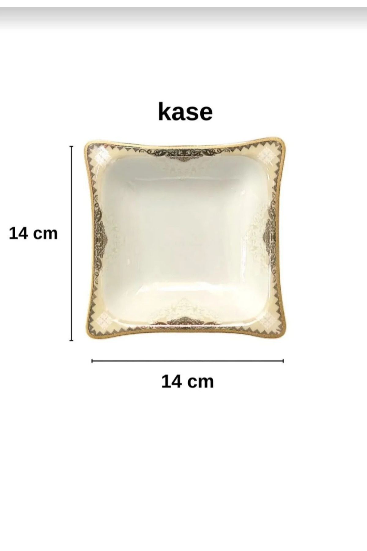 Pars Yemek Takımı 12 Kişilik 48 Parça Gold Osmanlı Desenli