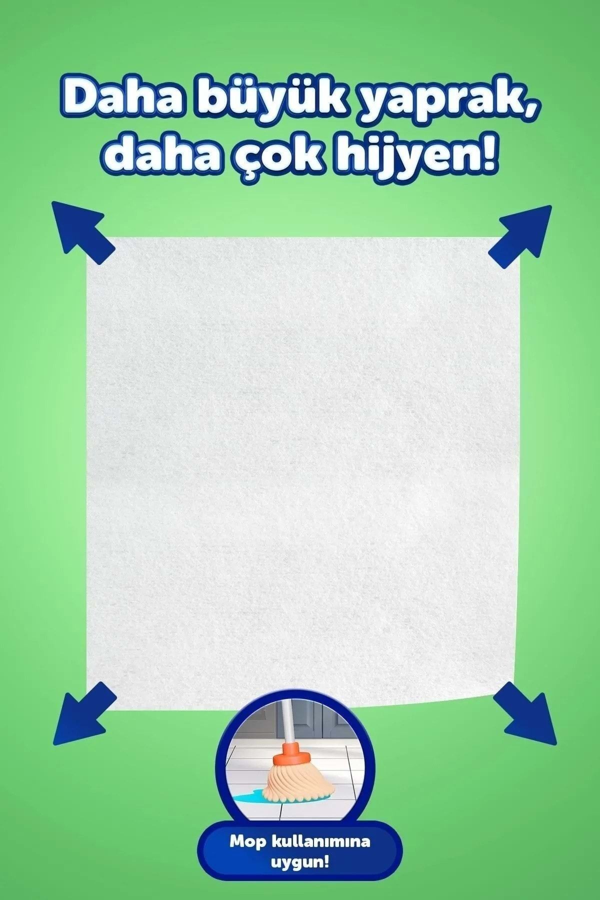 Xl Yüzey Temizleme Havlusu 80 Yaprak Tüm Yüzeyler İçin
