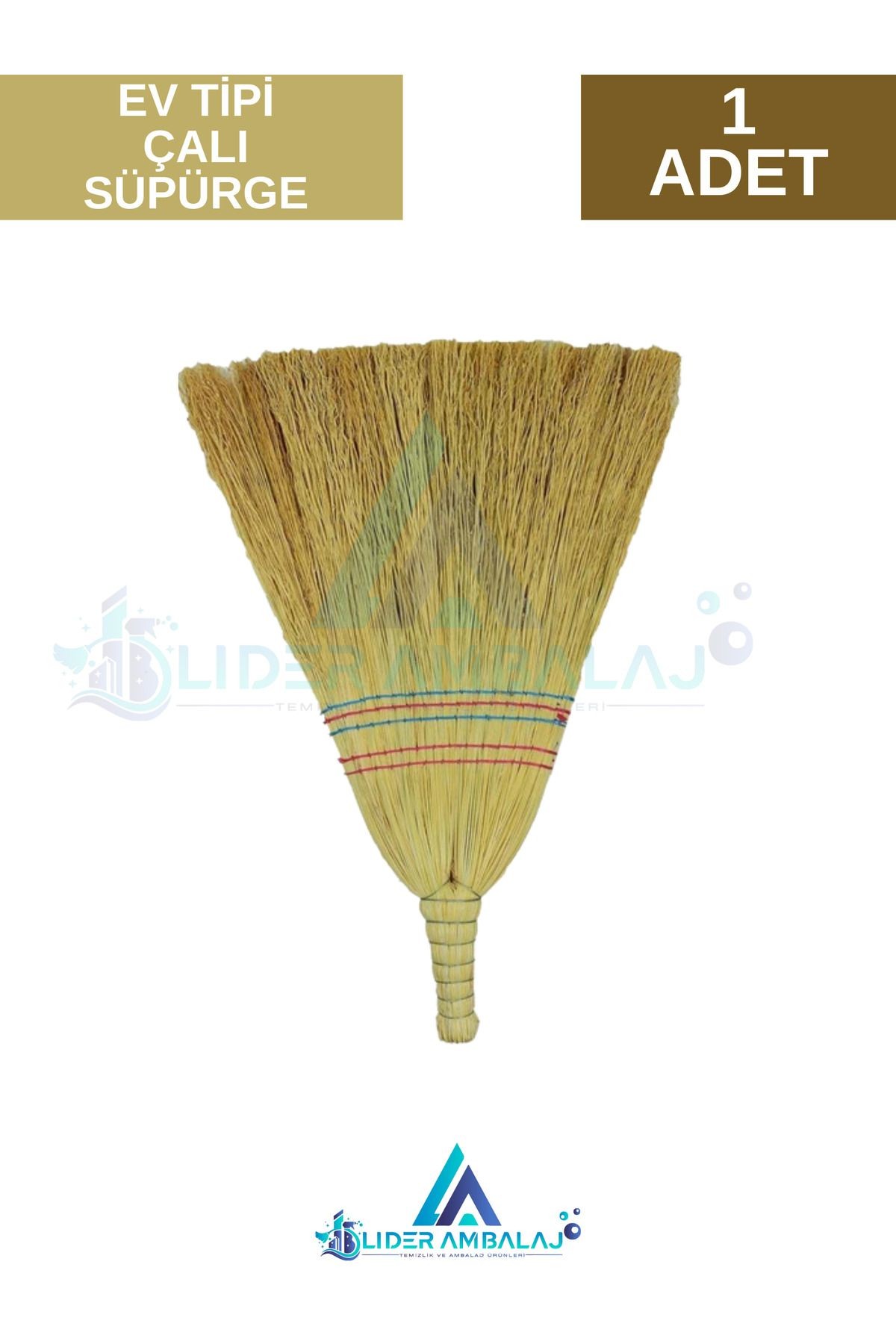Ev Tipi Çalı Süpürgesi Sarı Süpürge 65x45 1.kalite